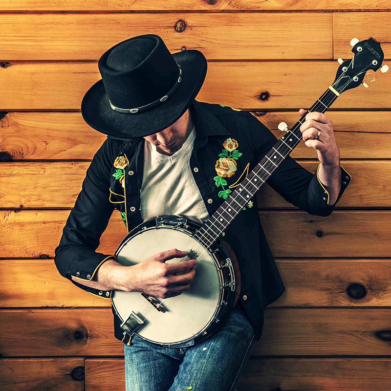Banjo Spieler