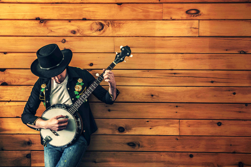 Banjo Spieler